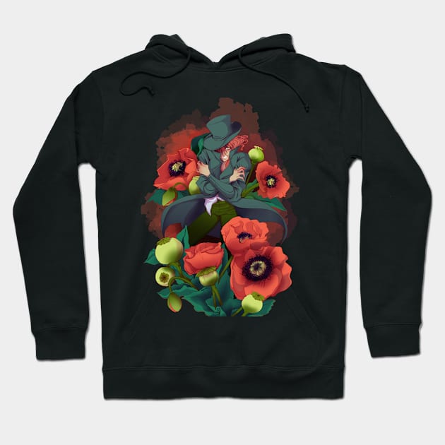 Poppy King Hoodie by alg813